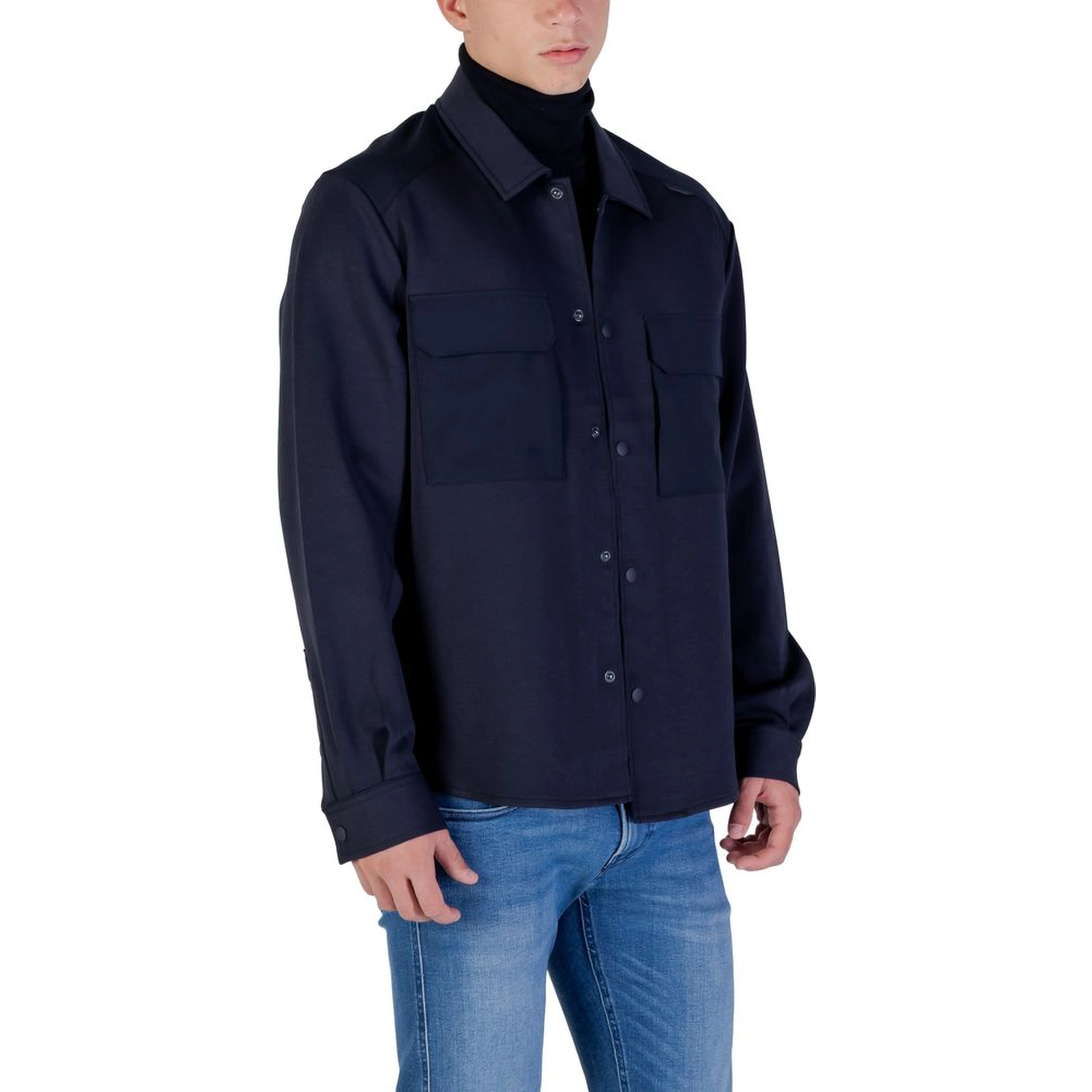 Blue Cotton Shirt