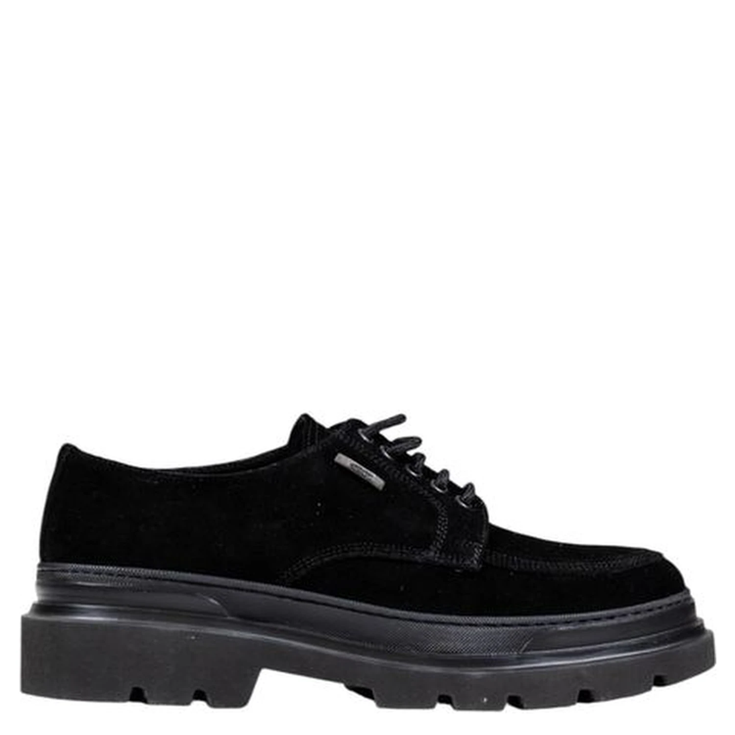 Black Leather Oxfords And Derbies