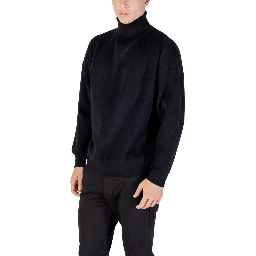 Black Viscose Sweatshirt