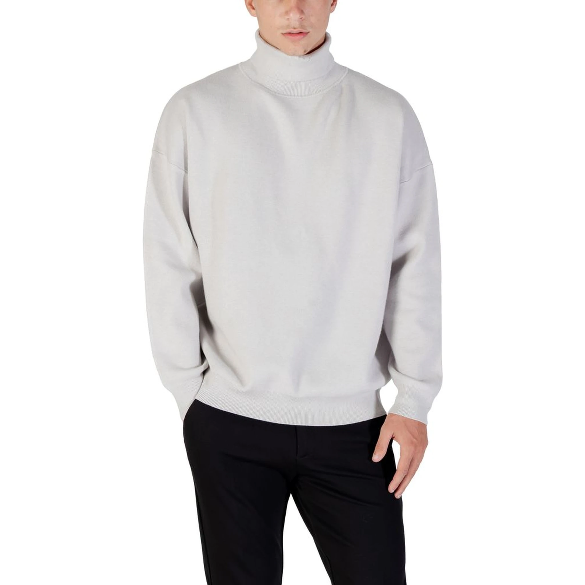 Gray Viscose Sweatshirt