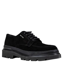 Black Leather Oxfords And Derbies