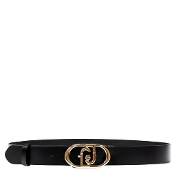 Bicolor Leather Regular Belt