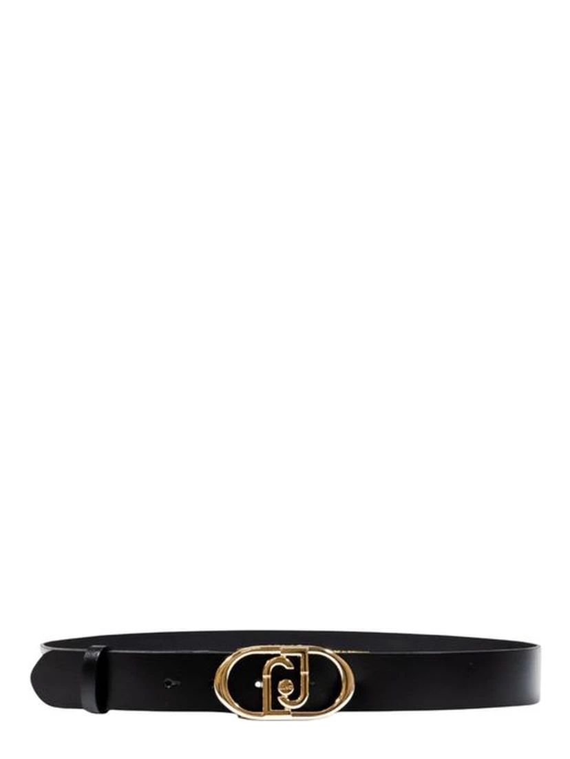 Bicolor Leather Regular Belt