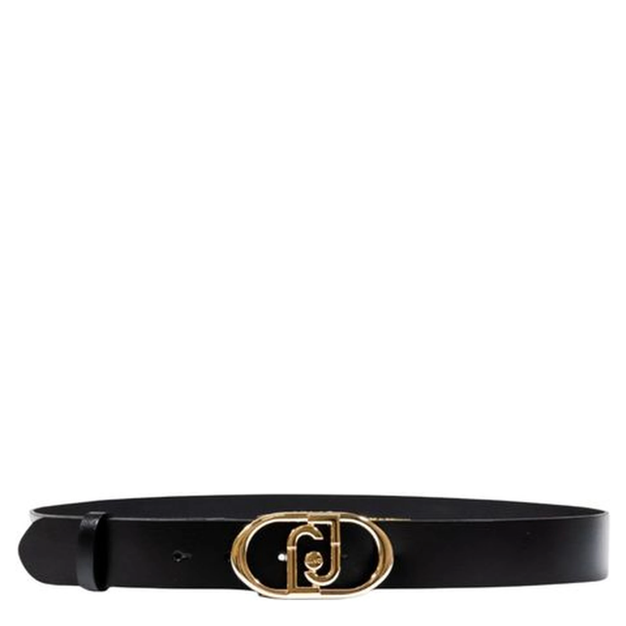 Bicolor Leather Regular Belt