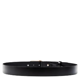 Bicolor Leather Regular Belt