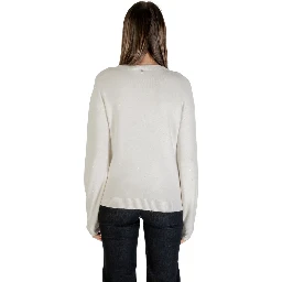 White Viscose Sweatshirt