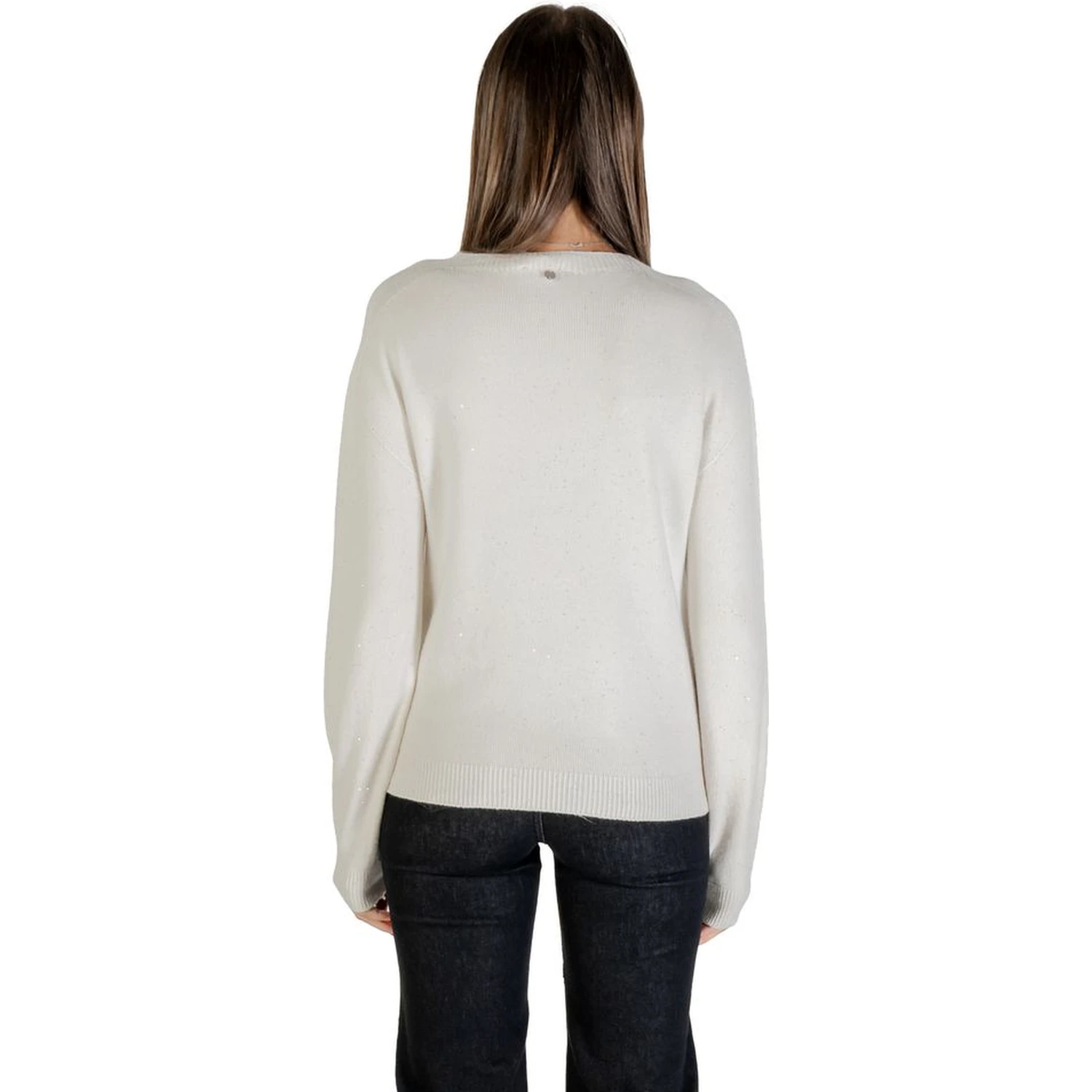 White Viscose Sweatshirt