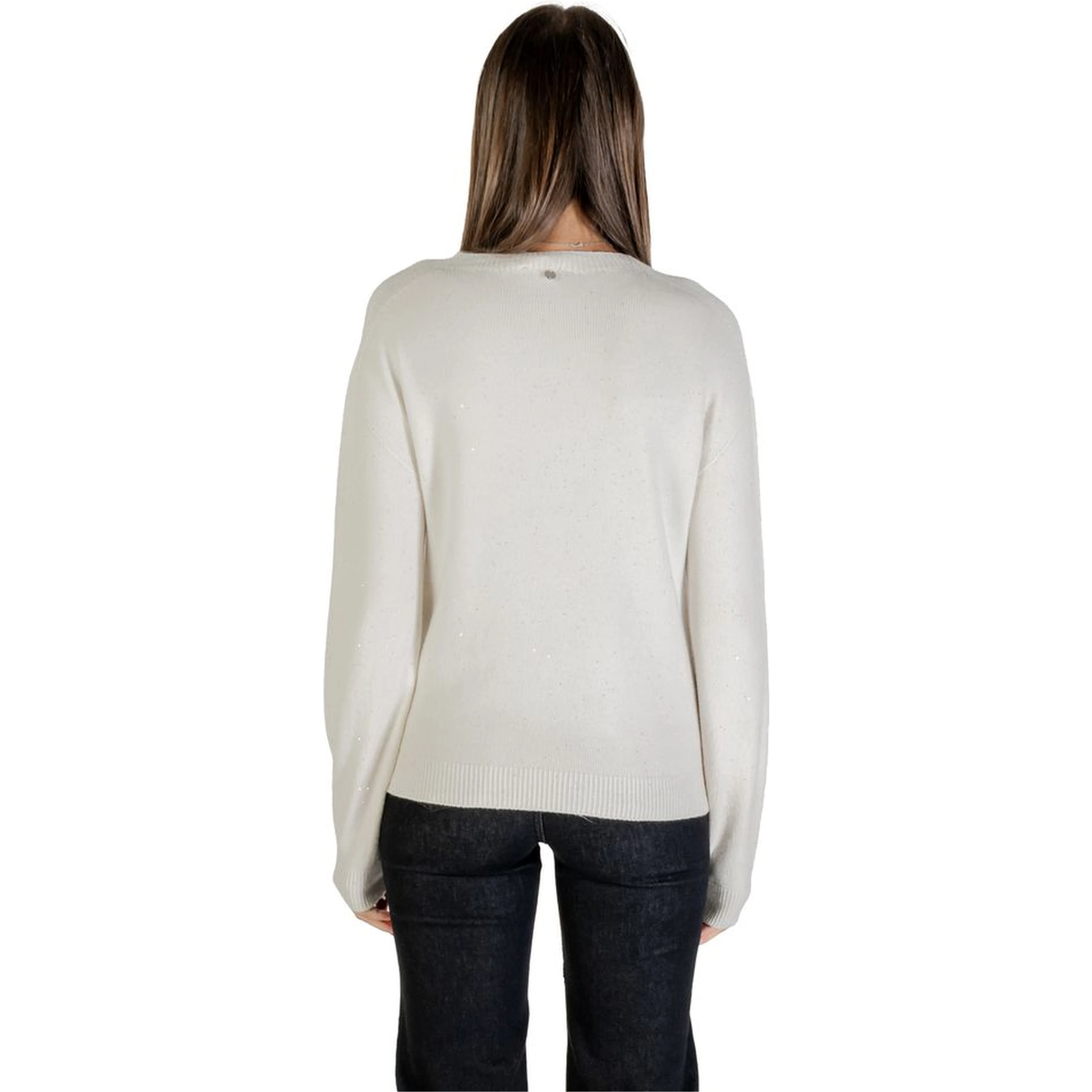 White Viscose Sweatshirt