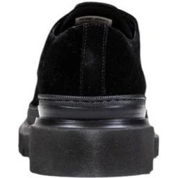 Black Leather Oxfords And Derbies