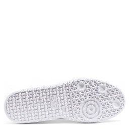 Black And White Leather Athletic Sneakers