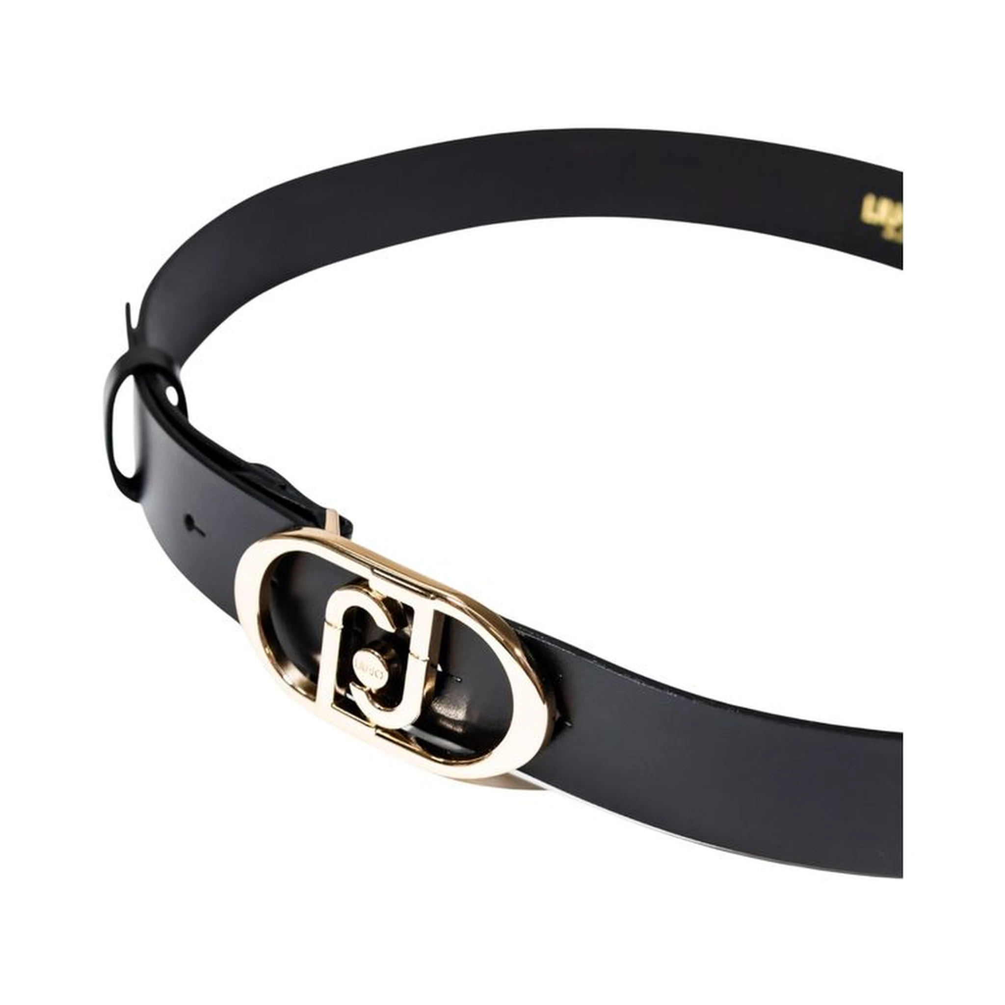 Bicolor Leather Regular Belt