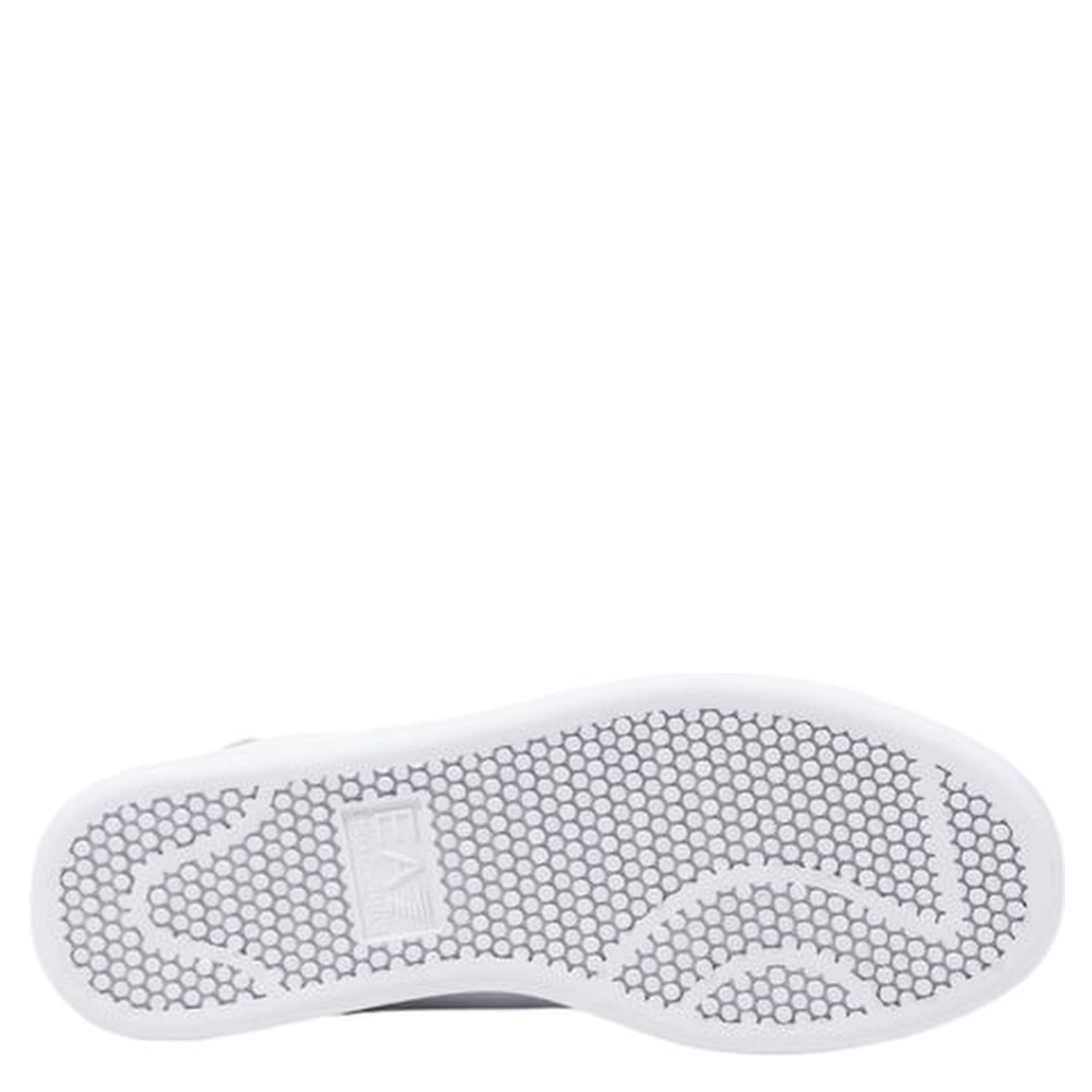 White Leather Low Top Sneakers