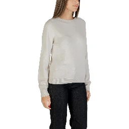 White Viscose Sweatshirt