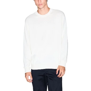 Cream Viscose Sweatshirt
