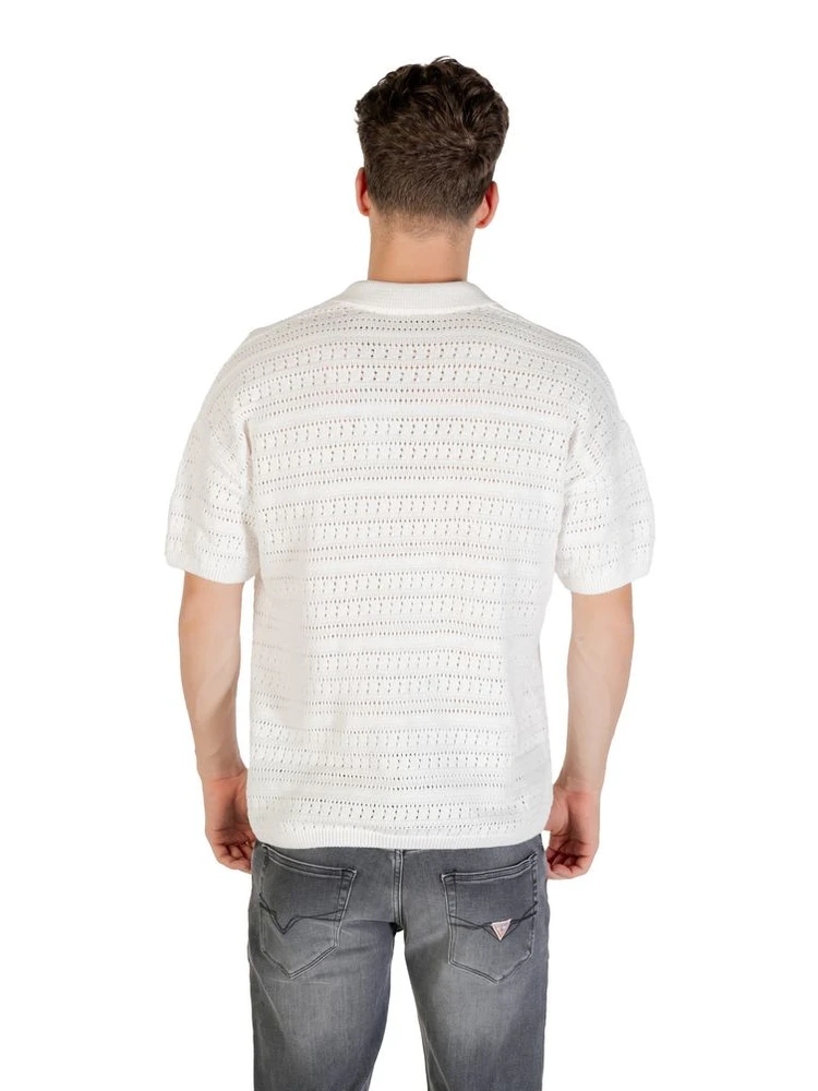White Cotton Shortsleeve Shirt alternative