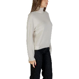 White Viscose Sweatshirt