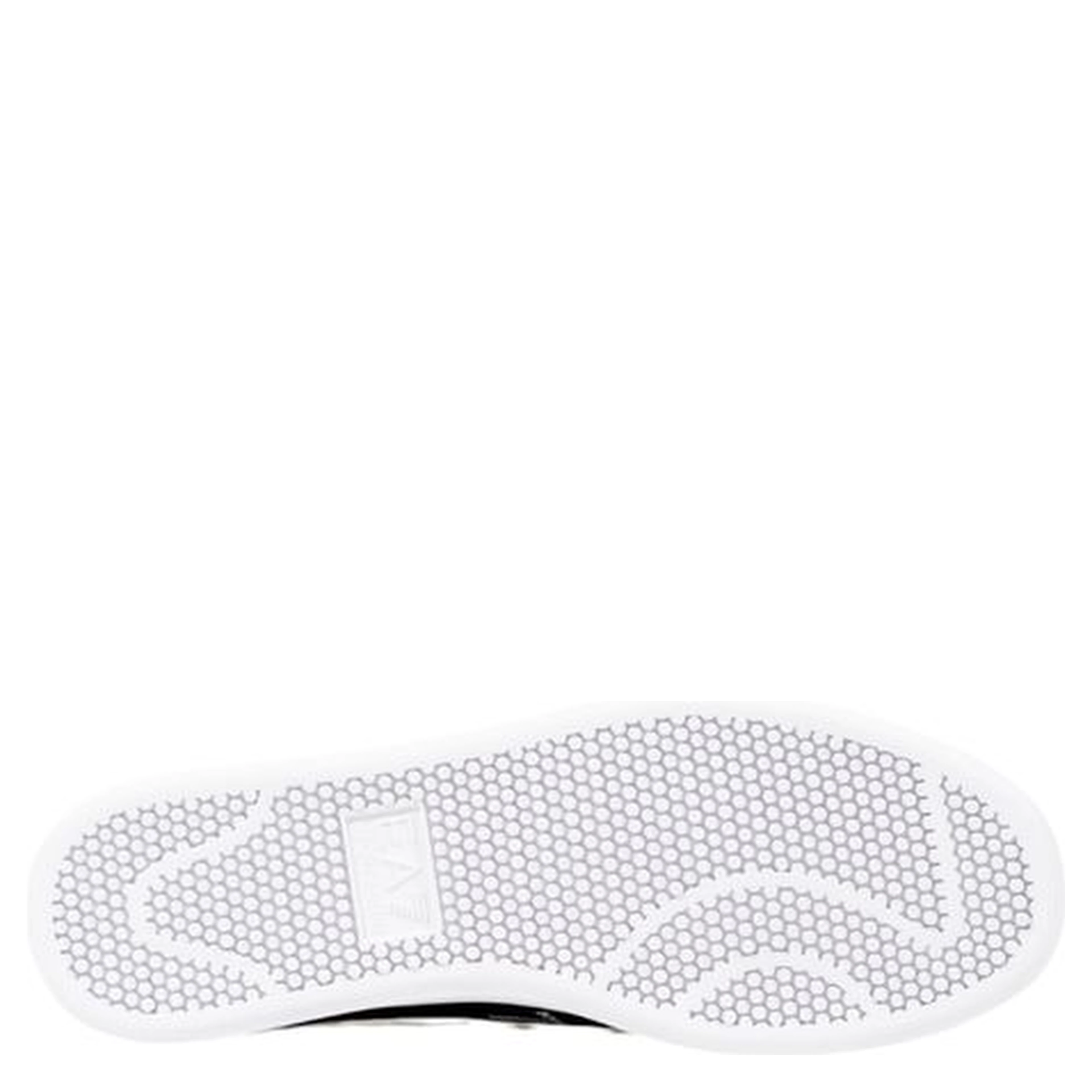 Black And White Leather Sneakers