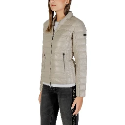 Beige Polyamide Coat