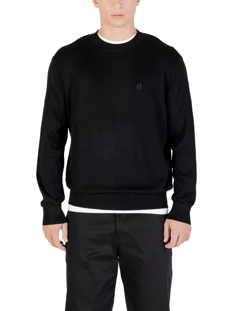 Black Viscose Sweatshirt