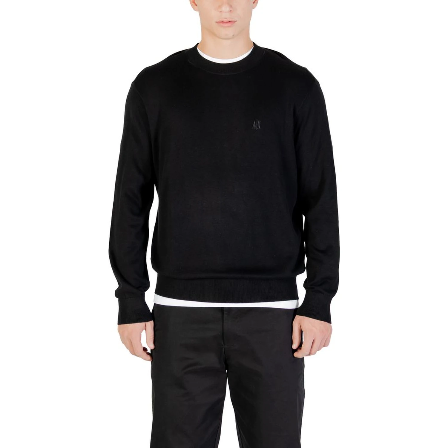 Black Viscose Sweatshirt
