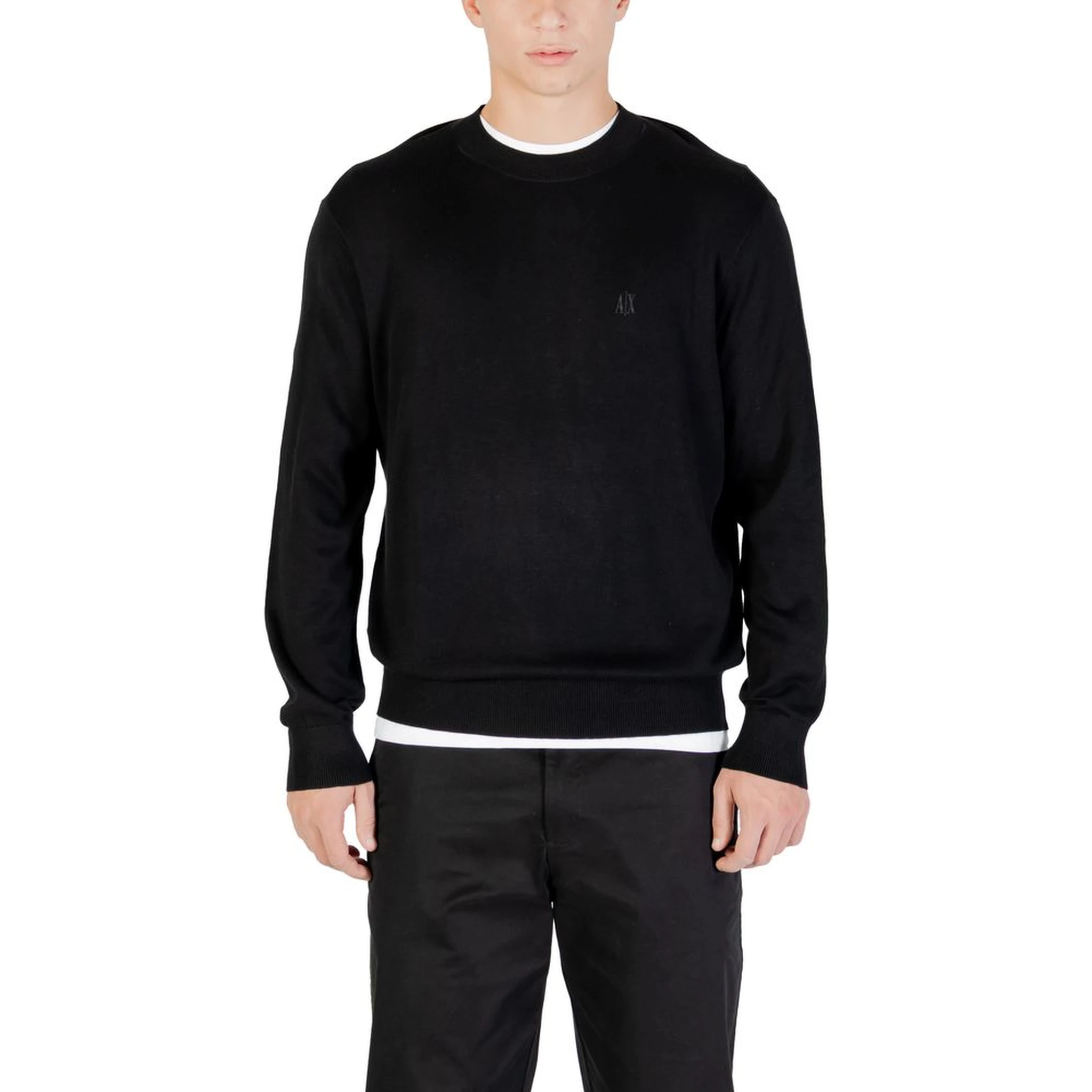 Black Viscose Sweatshirt