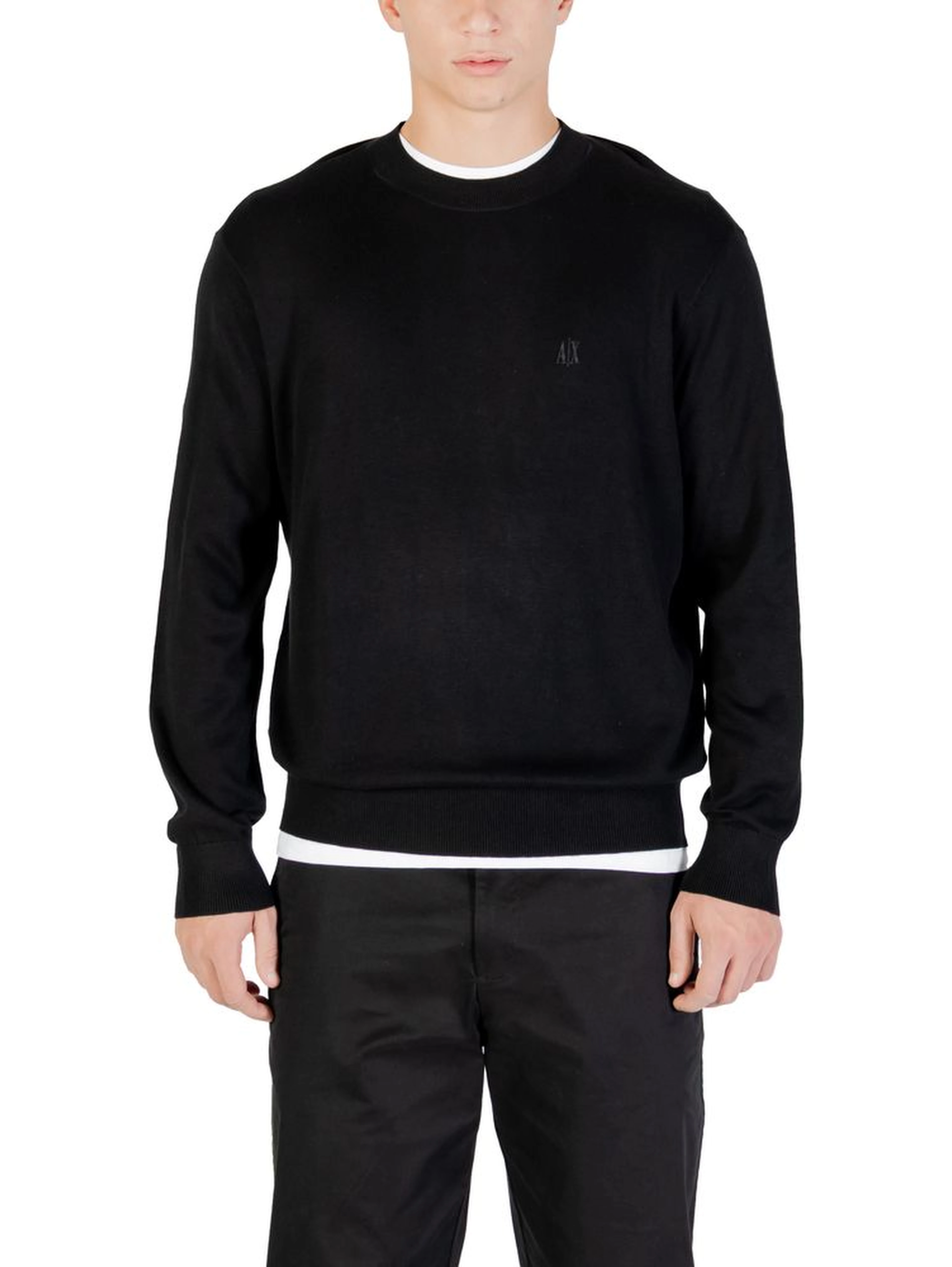 Black Viscose Sweatshirt