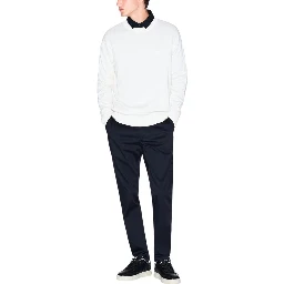 Cream Viscose Sweatshirt