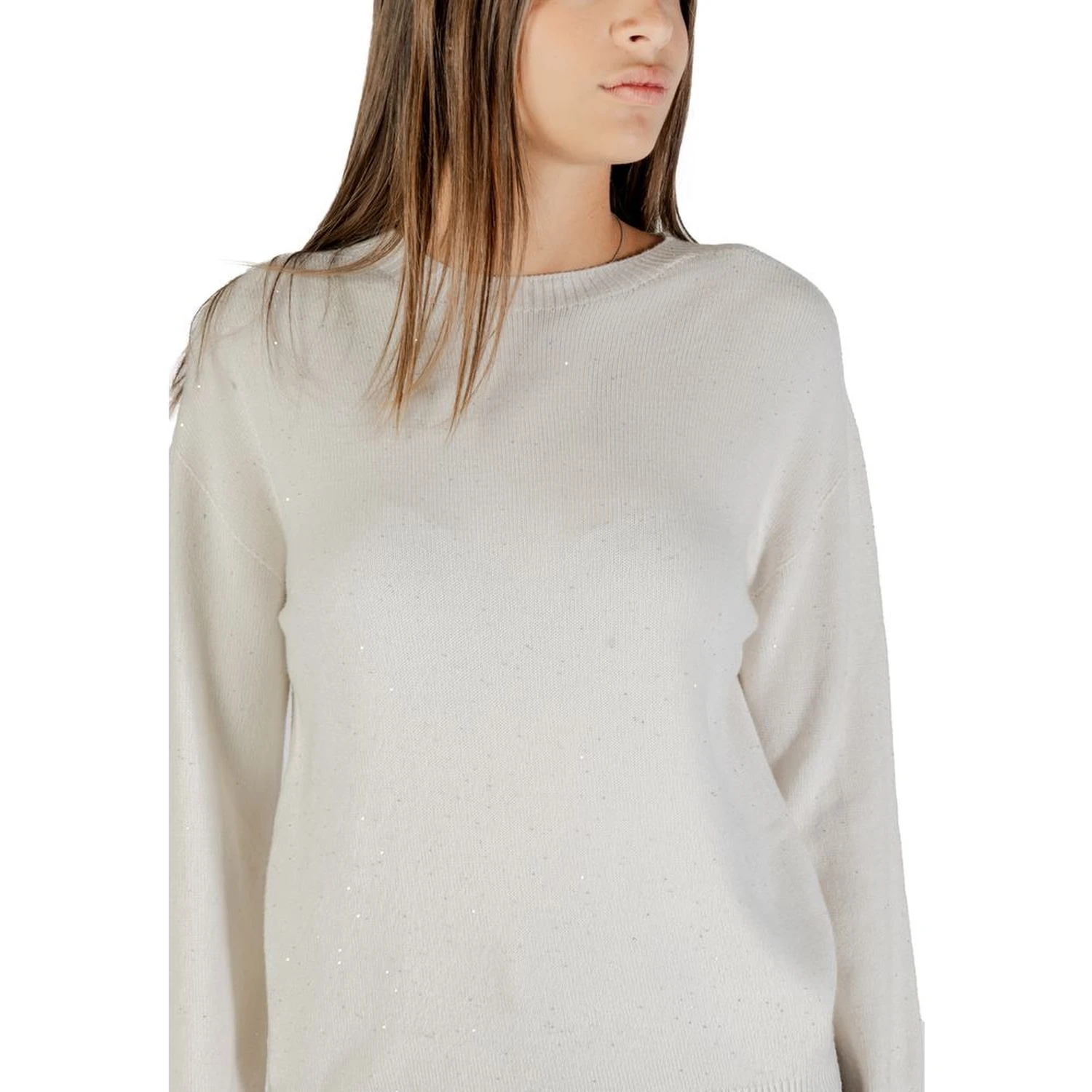 White Viscose Sweatshirt