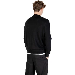 Black Viscose Sweatshirt