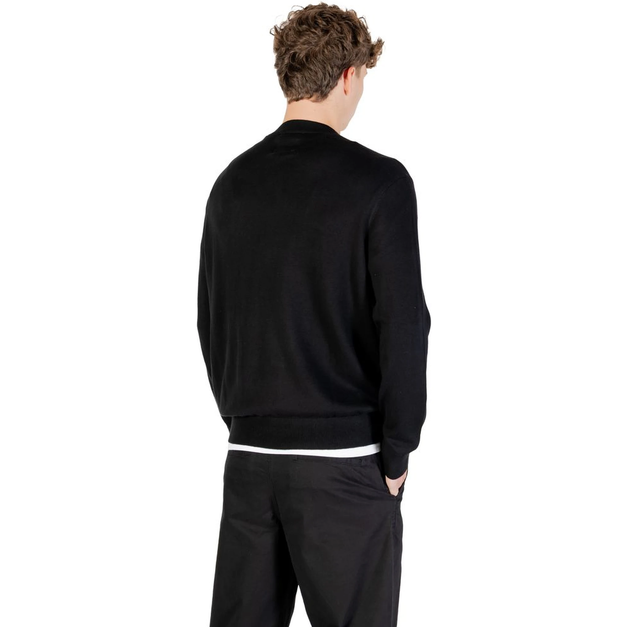 Black Viscose Sweatshirt