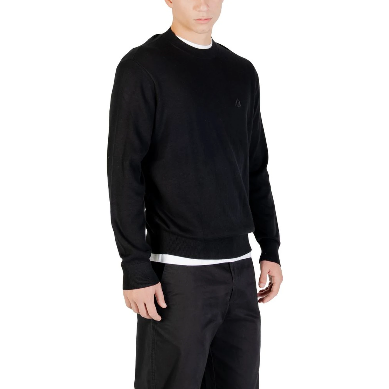Black Viscose Sweatshirt