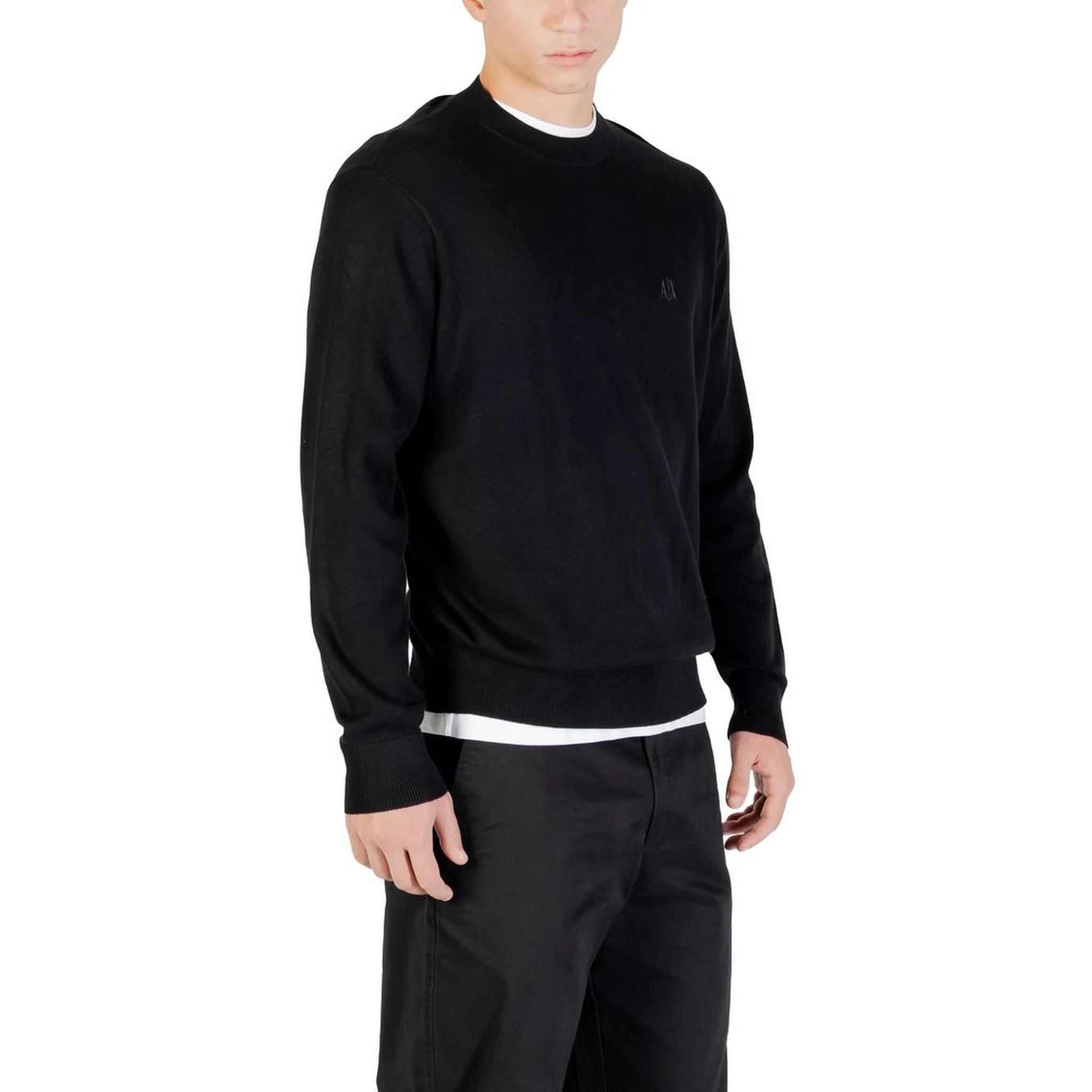 Black Viscose Sweatshirt
