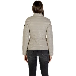 Beige Polyamide Coat