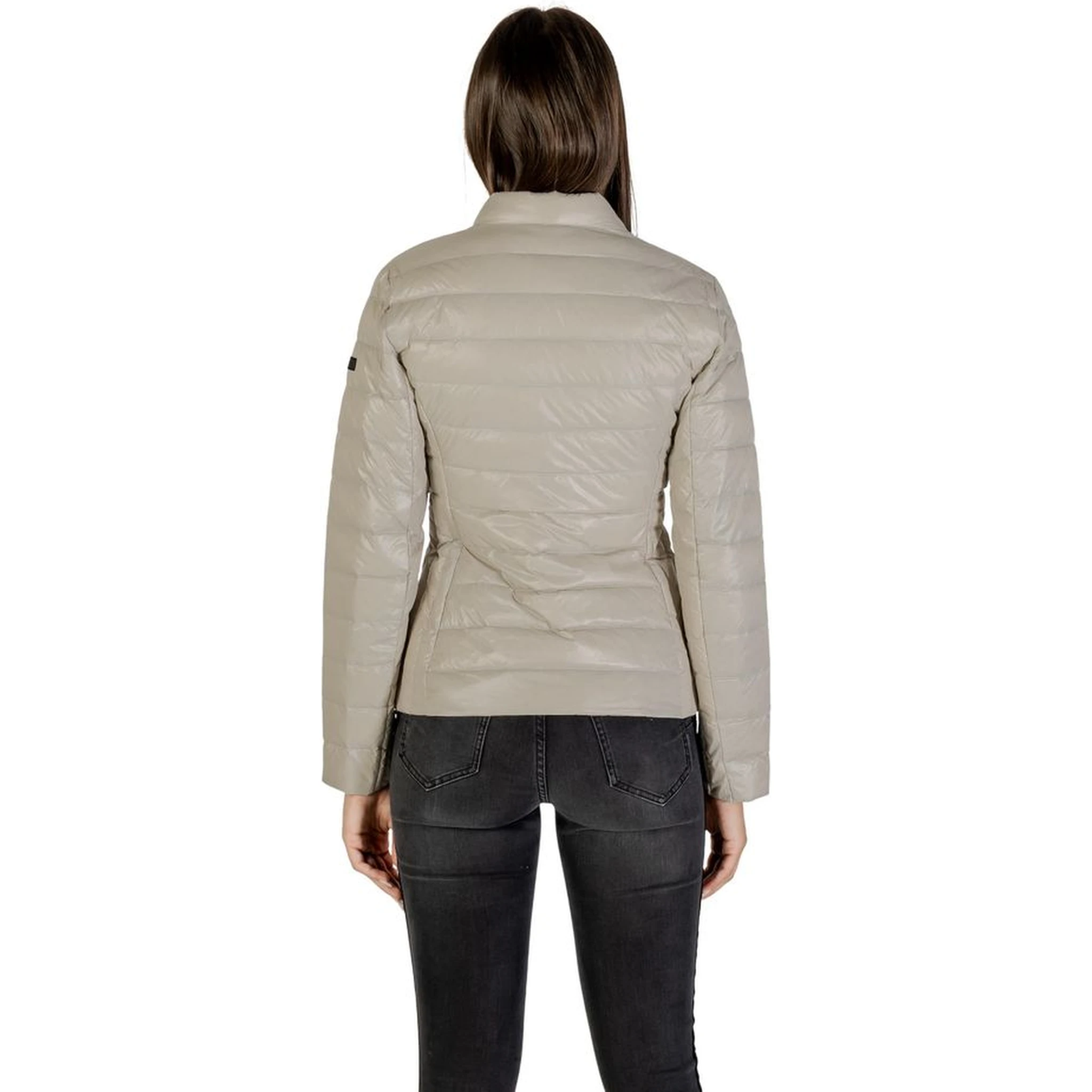 Beige Polyamide Coat