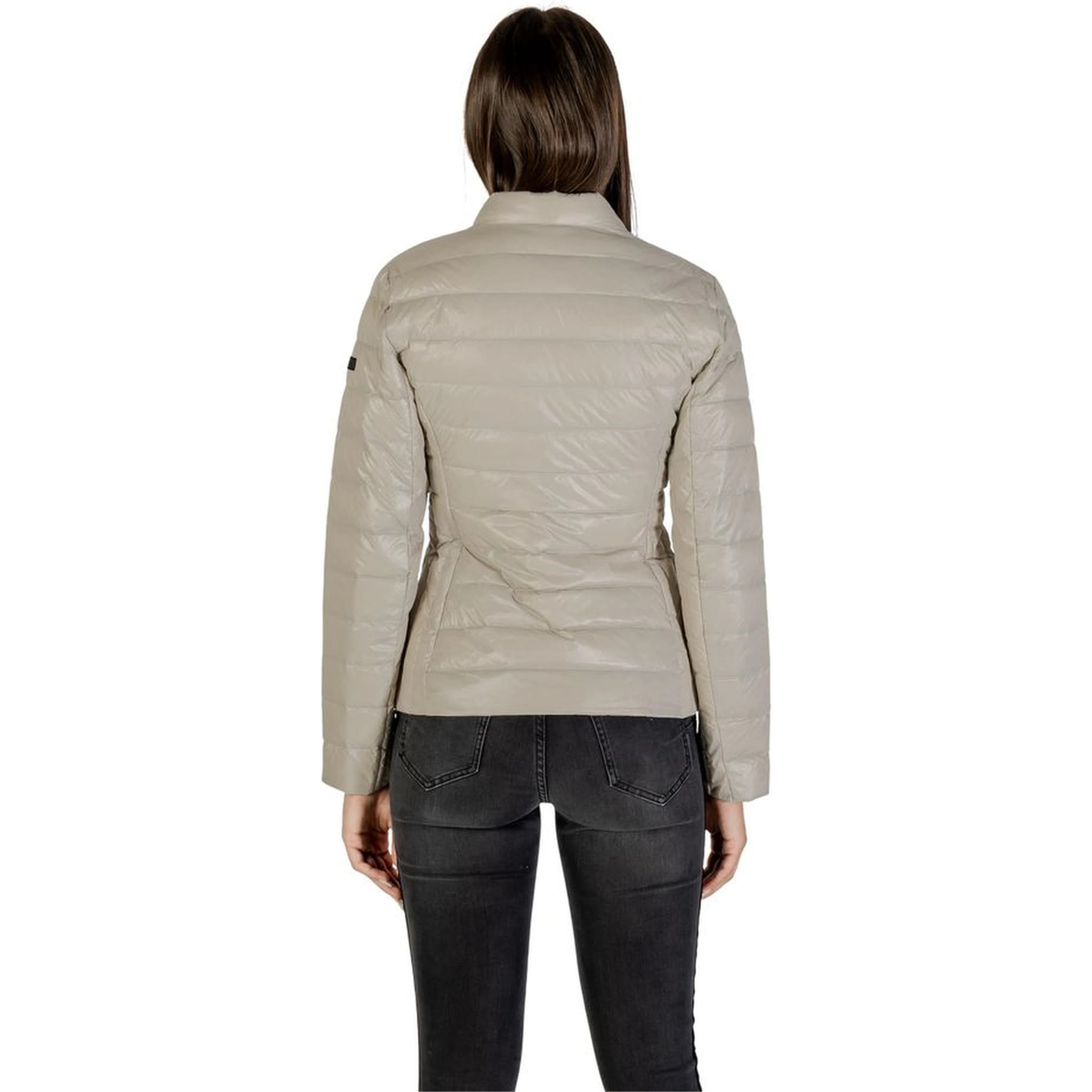 Beige Polyamide Coat