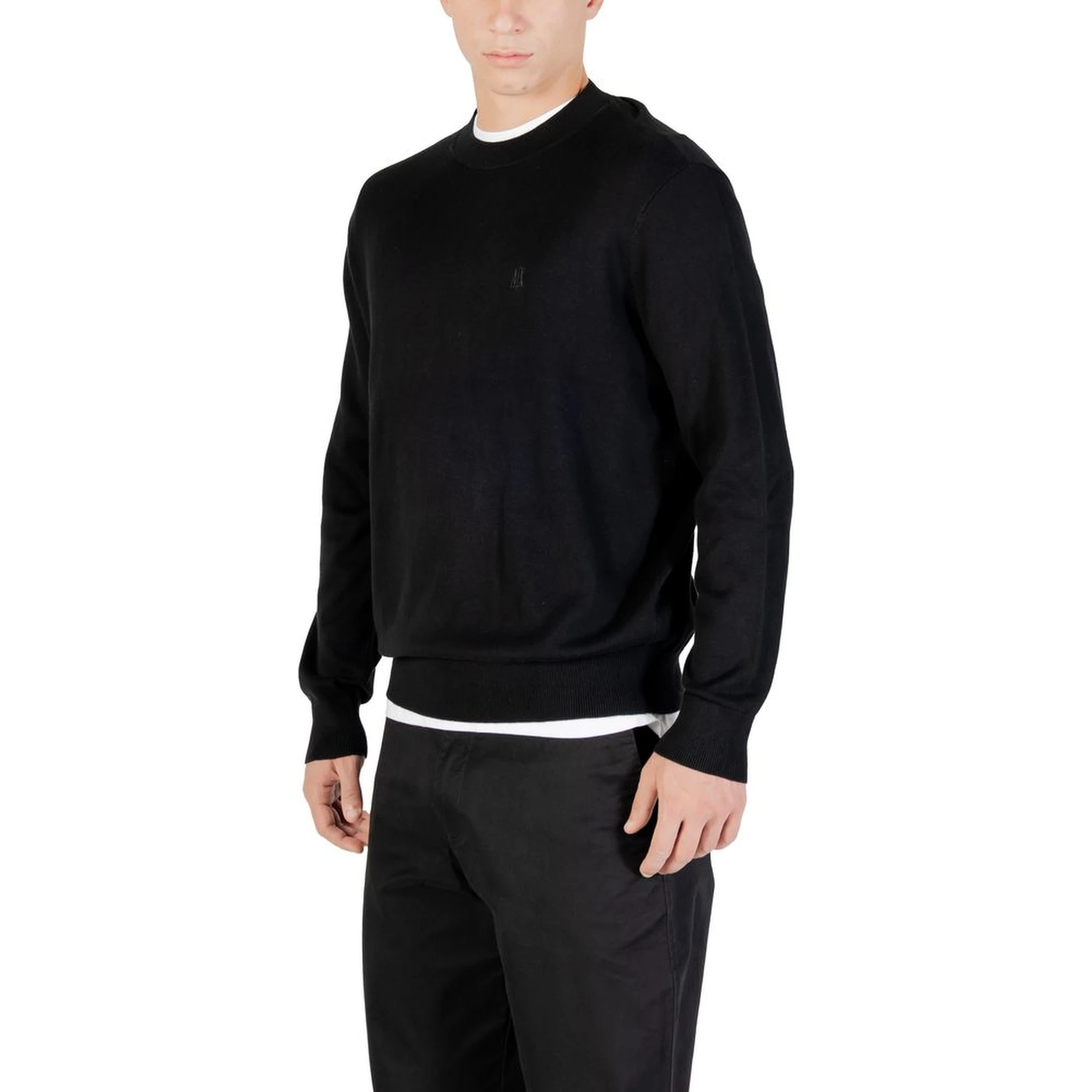 Black Viscose Sweatshirt
