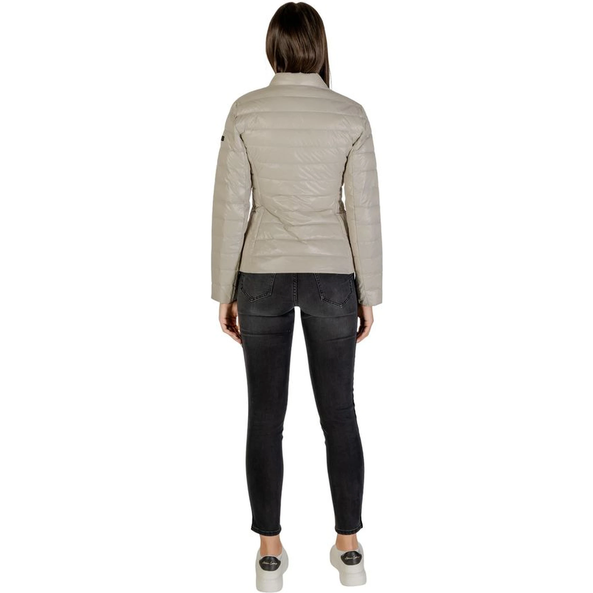 Beige Polyamide Coat