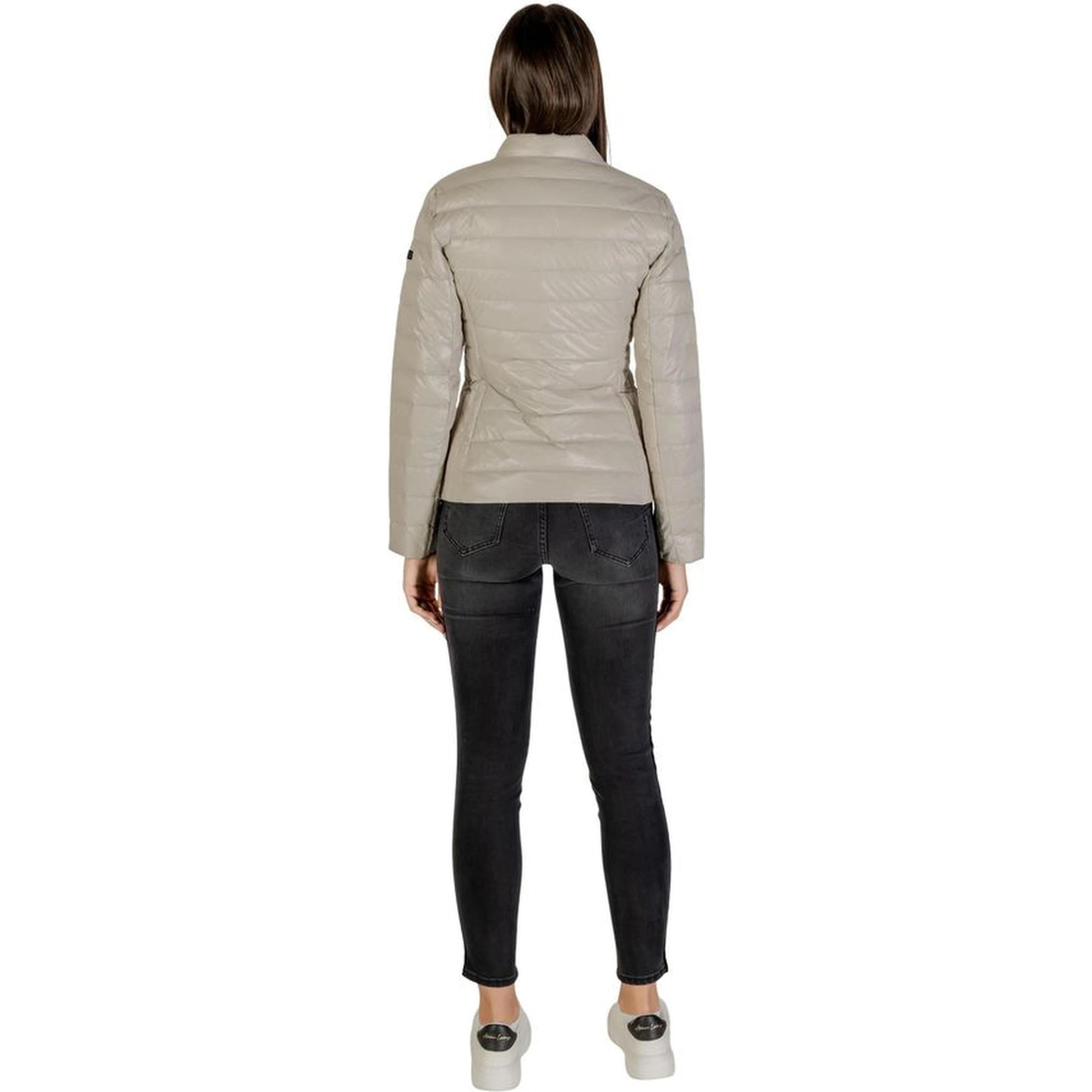Beige Polyamide Coat