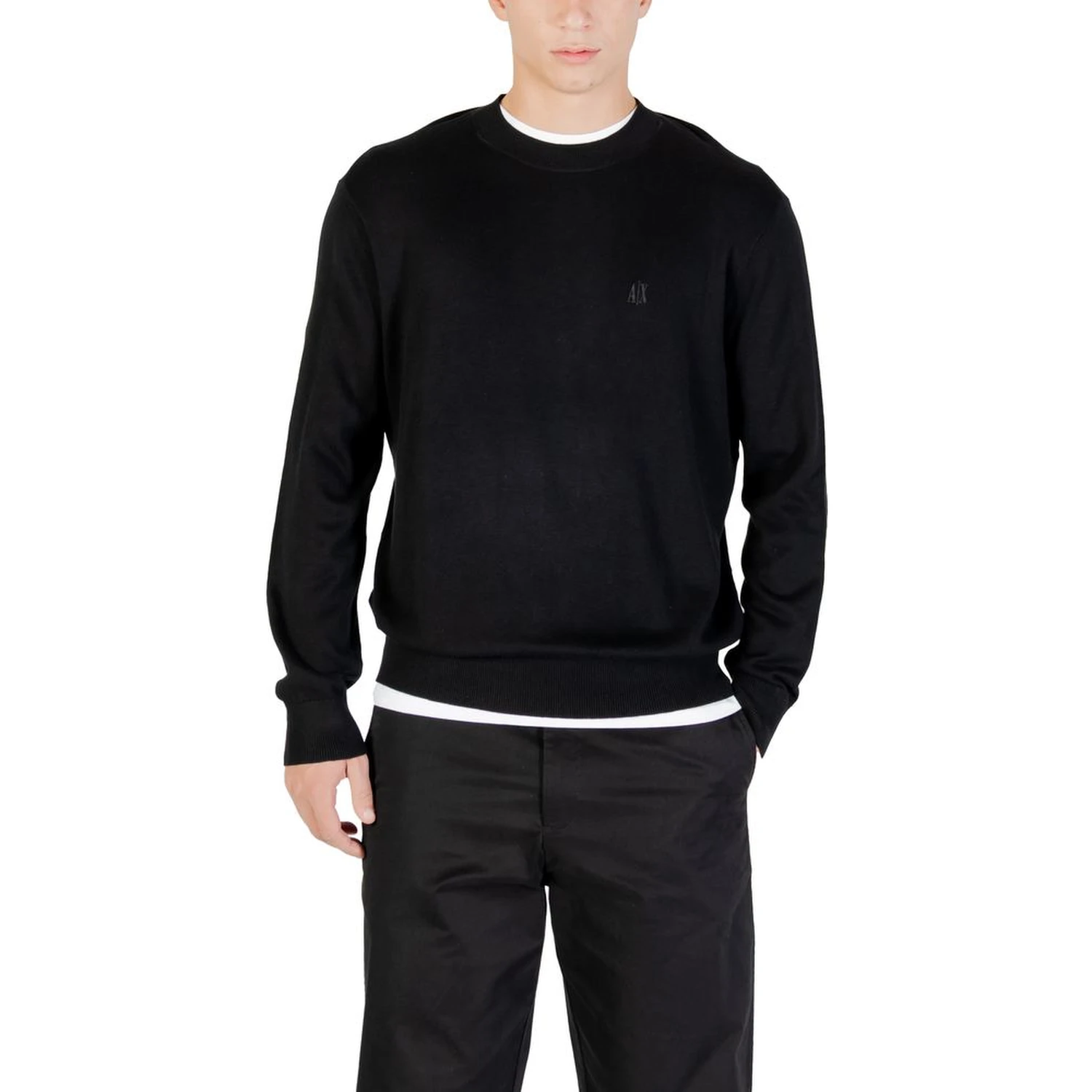 Black Viscose Sweatshirt