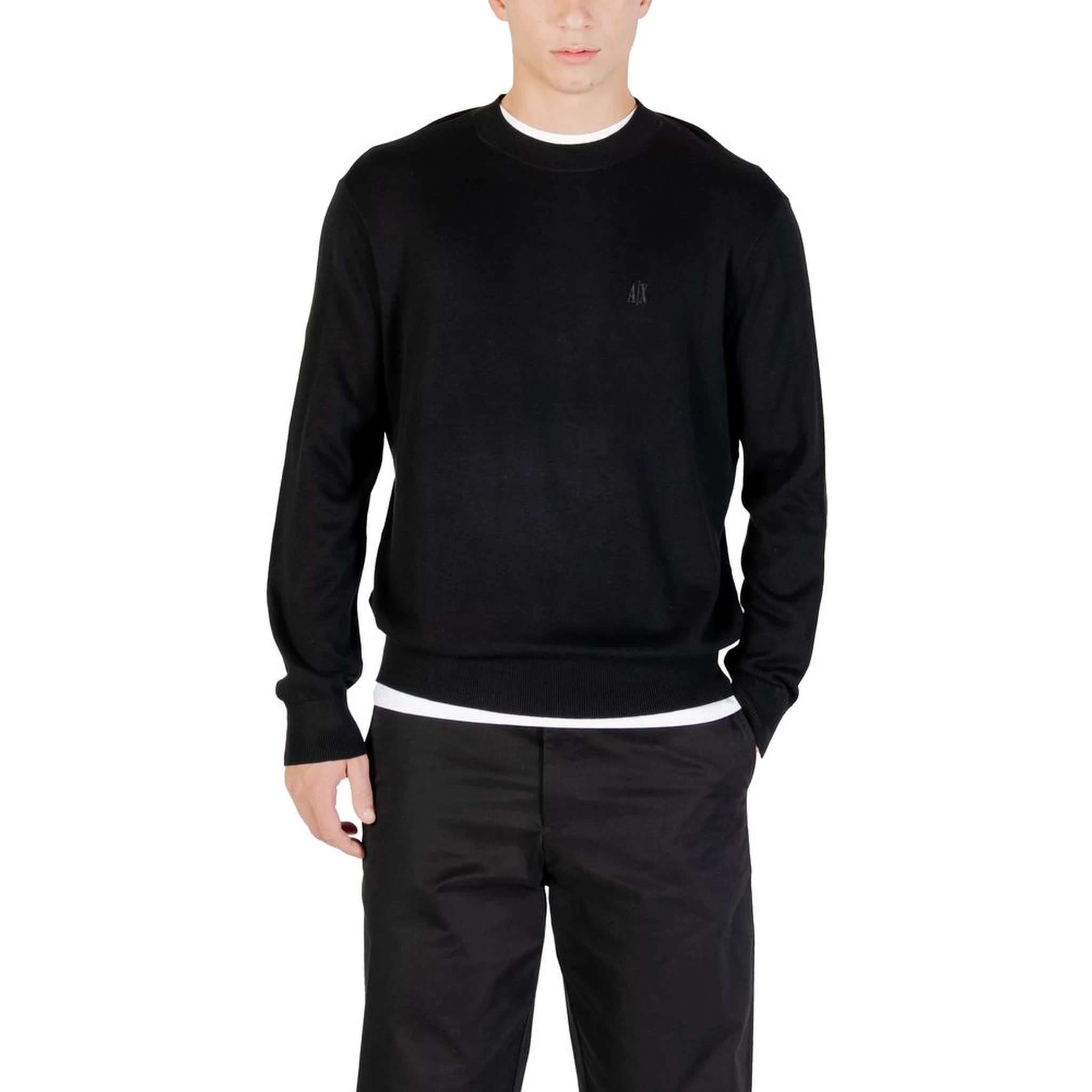Black Viscose Sweatshirt