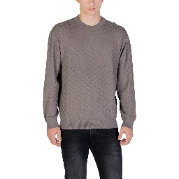Gray Polyamide Sweatshirt