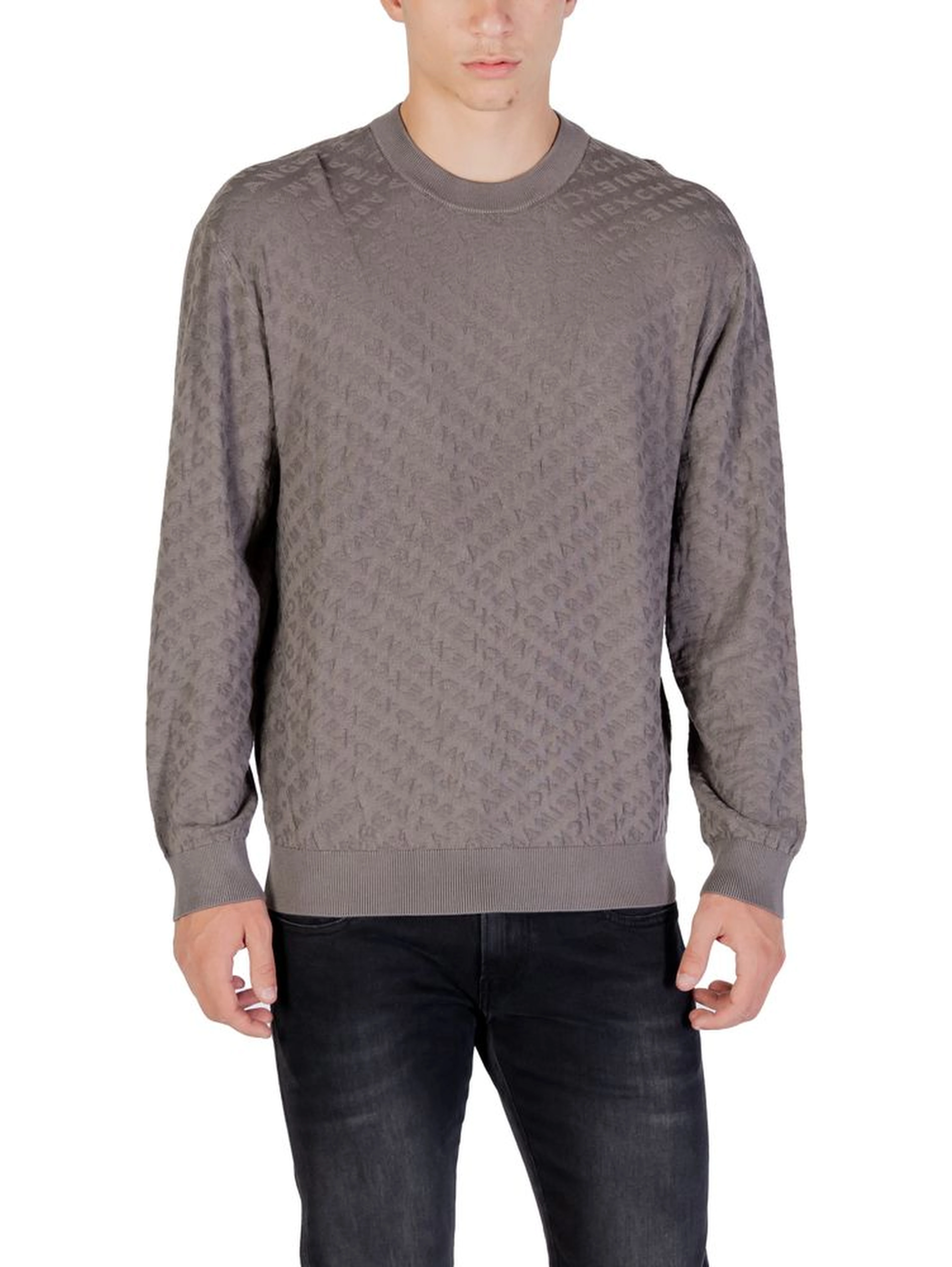 Gray Polyamide Sweatshirt