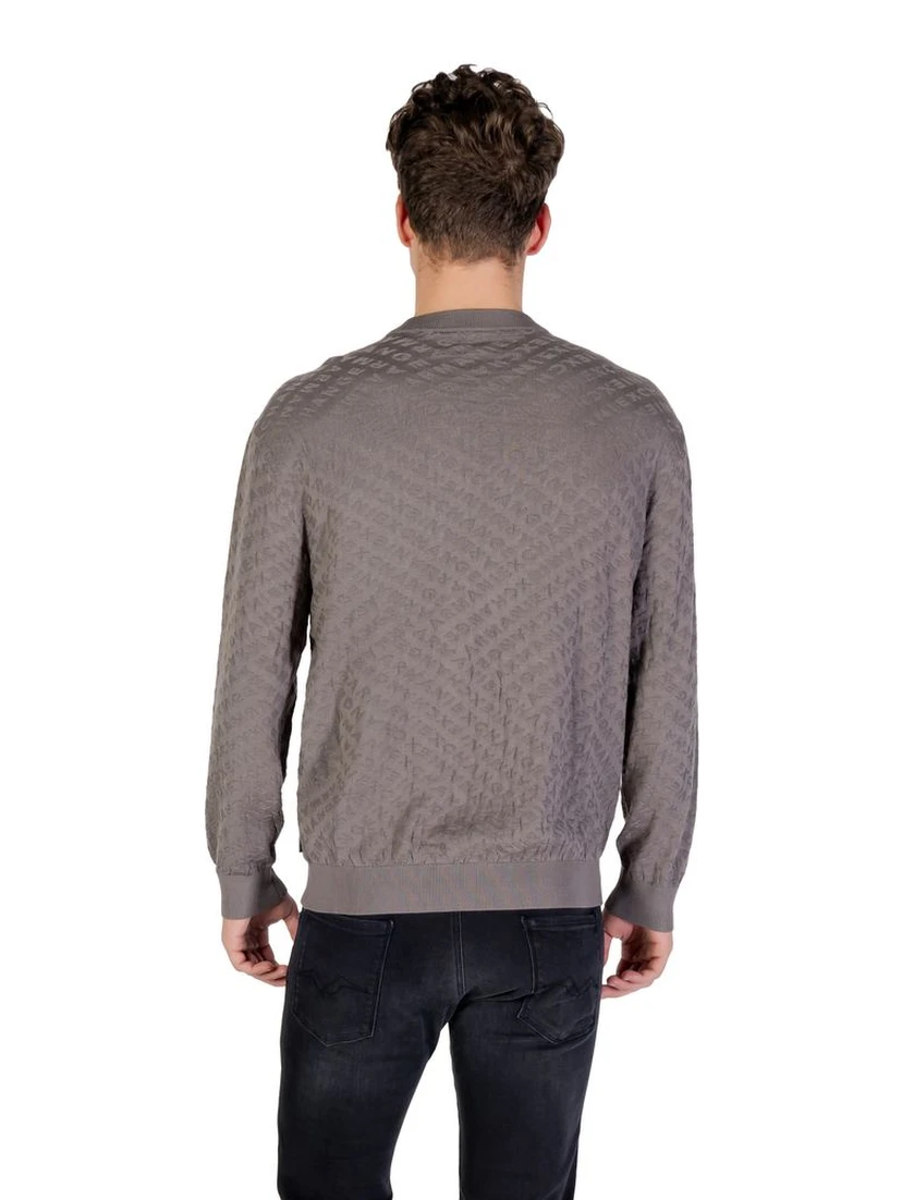 Gray Polyamide Sweatshirt