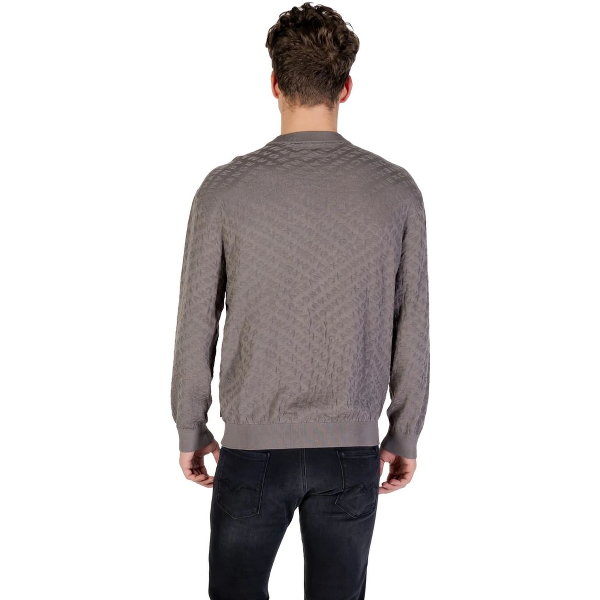 Gray Polyamide Sweatshirt