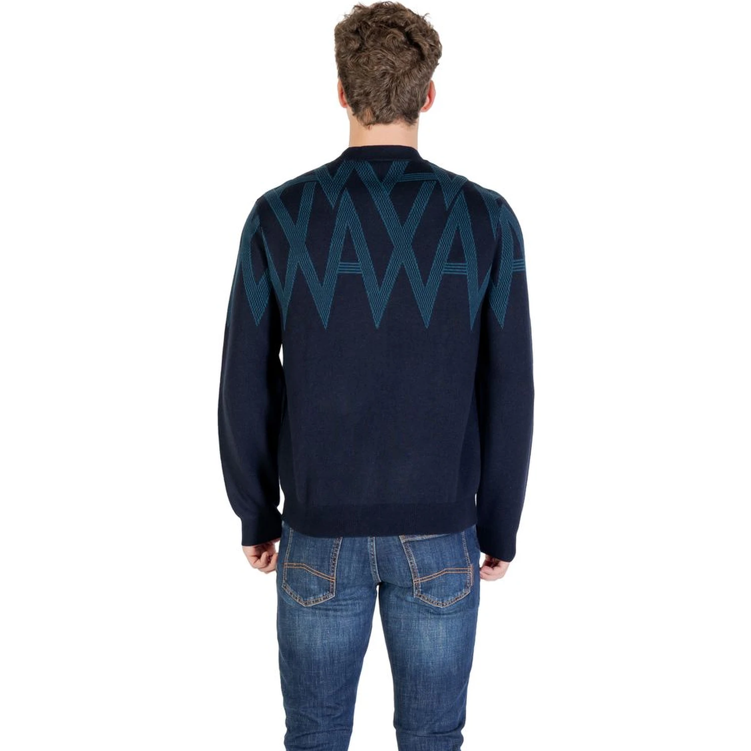 Black Marabou Sweatshirt