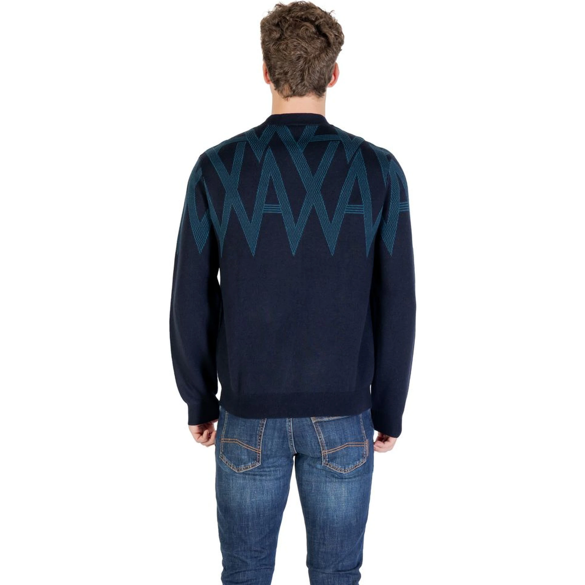 Black Marabou Sweatshirt