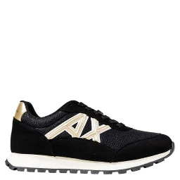 Bicolor Polyester Athletic Sneakers