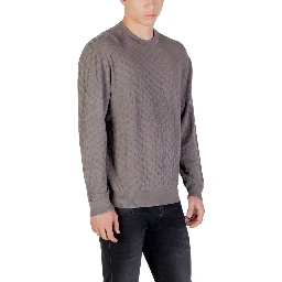 Gray Polyamide Sweatshirt