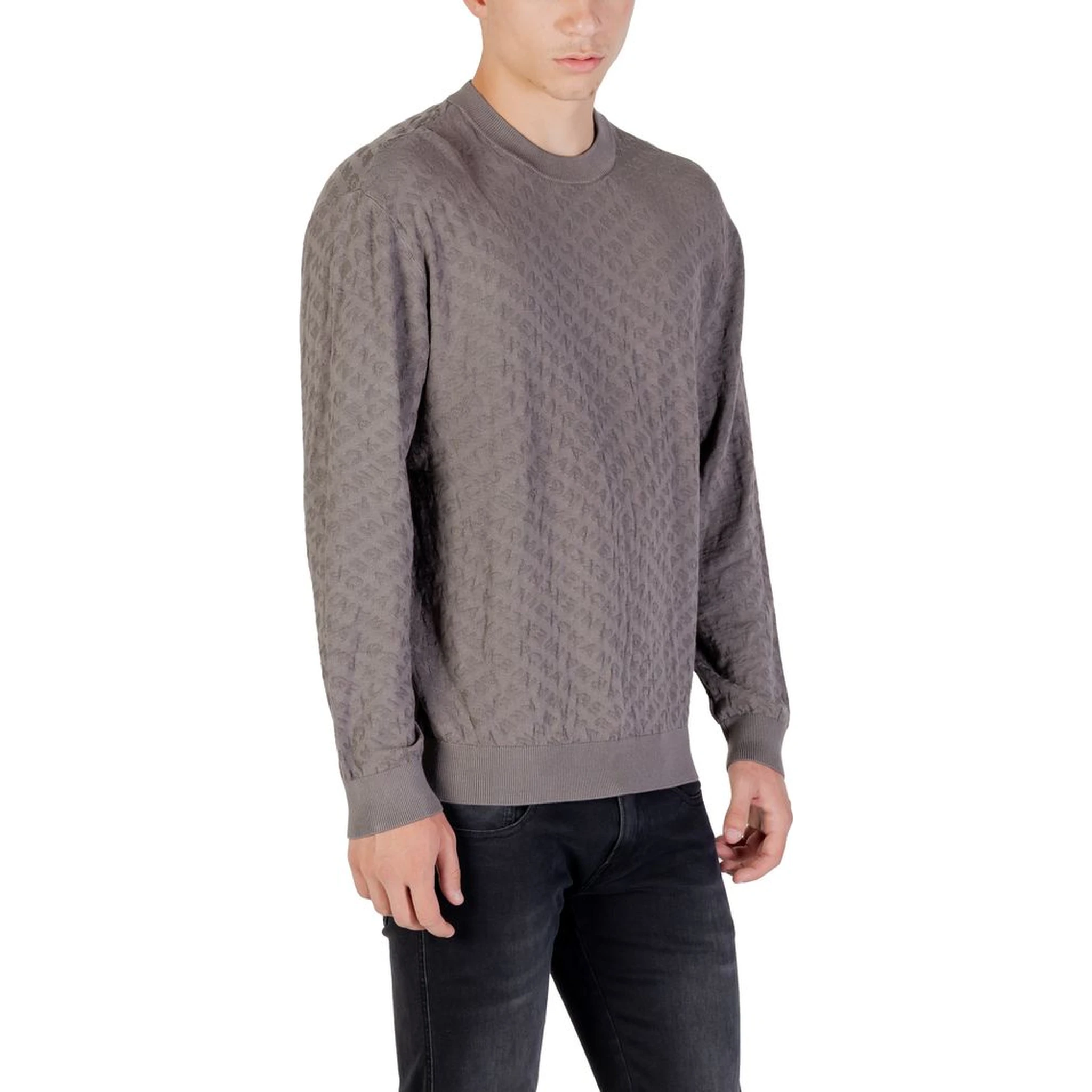 Gray Polyamide Sweatshirt