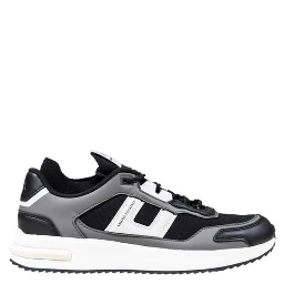 Bicolor Polyester Athletic Sneakers